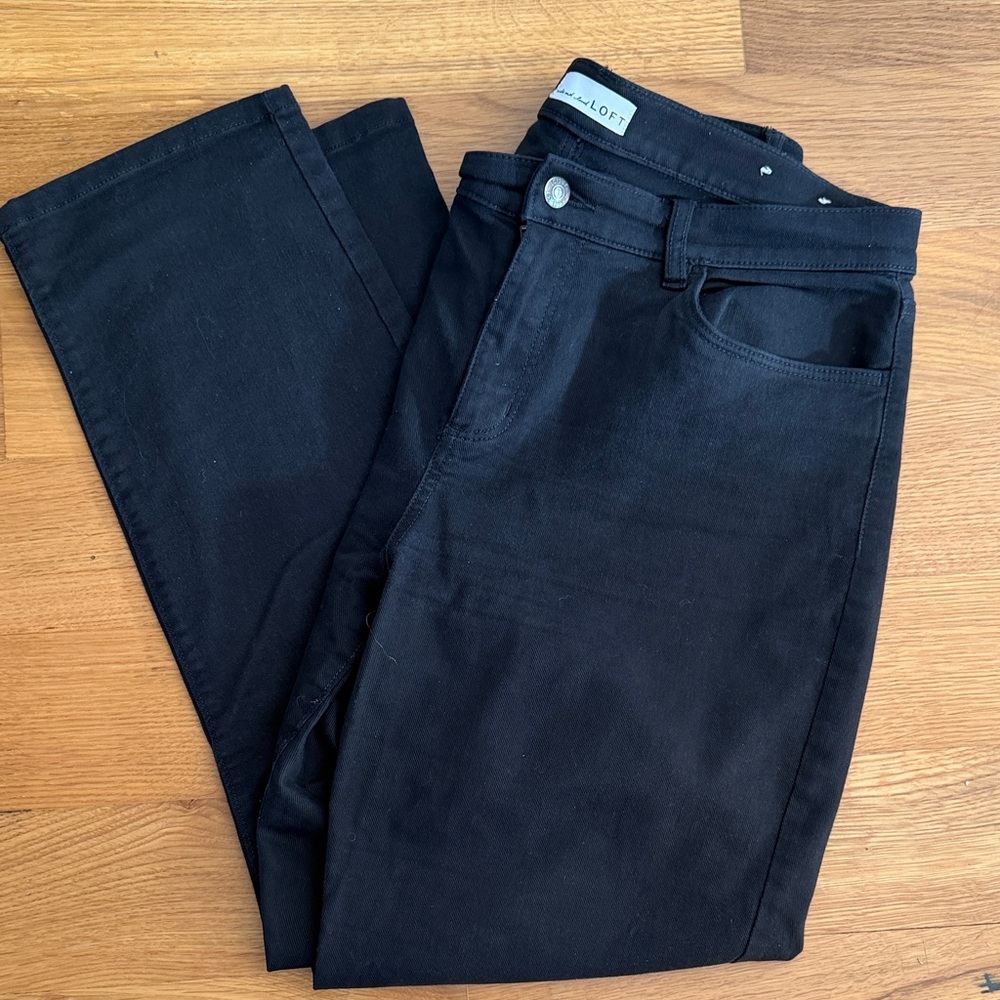 LOFT Classic Black Jeans